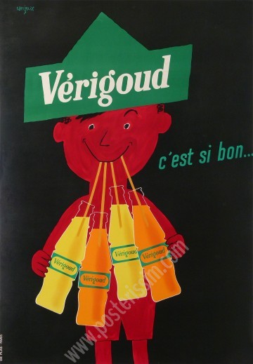 Affiche originale Vérigoud-posterissim