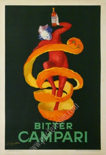 Affiche originale Bitter Campari par Leonetto Cappiello-posterissim