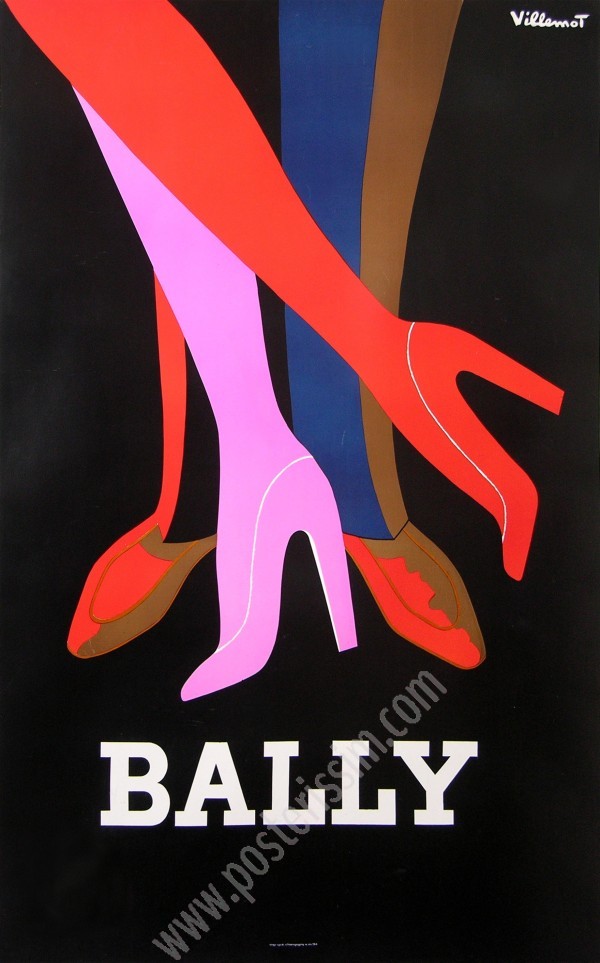 Affiche originale Bally-posterissim