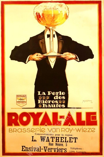 Original Poster Royale Ale Van Roy Wieze-posterissim