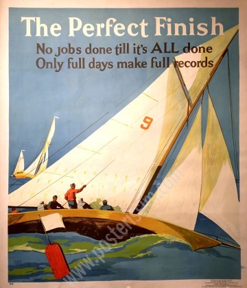 Affiche originale The Perfect finish-posterissim