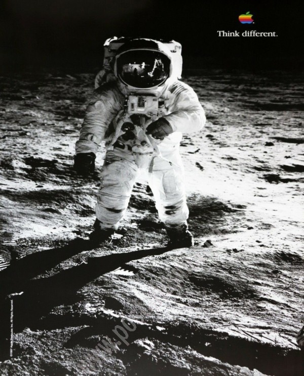 Think different : Buzz Aldrin