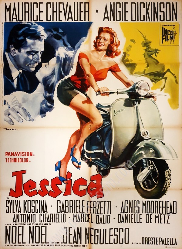 Affiche ancienne originale Jessica-posterissim