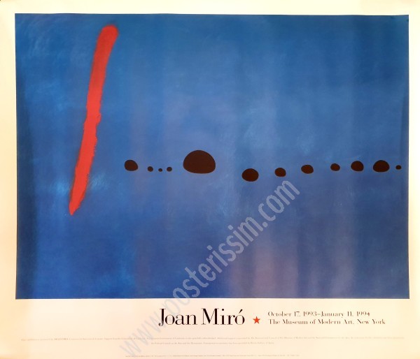 Affiche originale MoMA Joan Miro-Posterissim