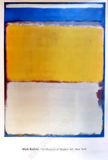 Affiche originale MoMA Mark Rothko-Posterissim