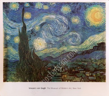 Affiche originale MoMA Vincent Van Gogh-Posterissim