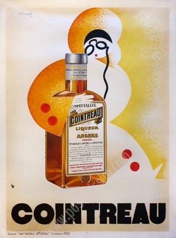 Affiche ancienne originale Cointreau-posterissim