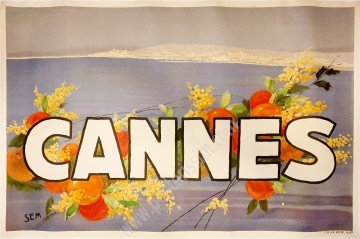 Affiche ancienne originale Cannes par SEM-posterissim