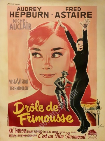 Affiche ancienne originale Drôle de frimousse-posterissim