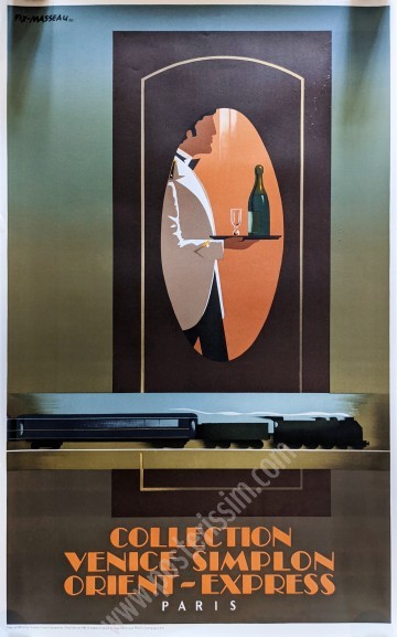 Affiche ancienne originale Venice Simplon Orient Express-posterissim