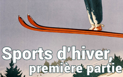 Winter sports original vintage posters, part 1/2