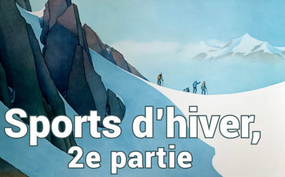 Les affiches de sports d'hiver (2/2)